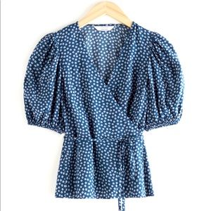 & Other Stories Wrap Top